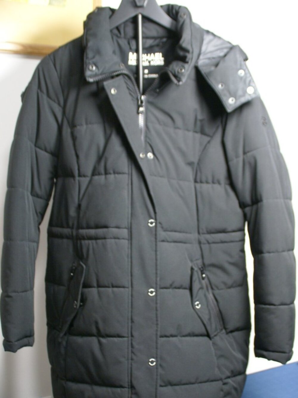 Michael Kors Black Women's Coat - M    [1015]